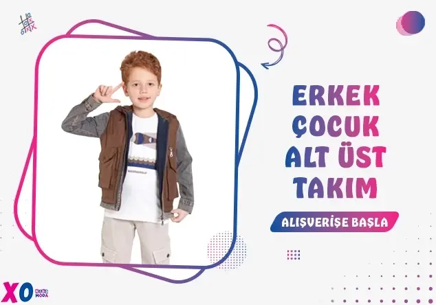 ERKEK ÇOCUK ALT ÜST TAKMI