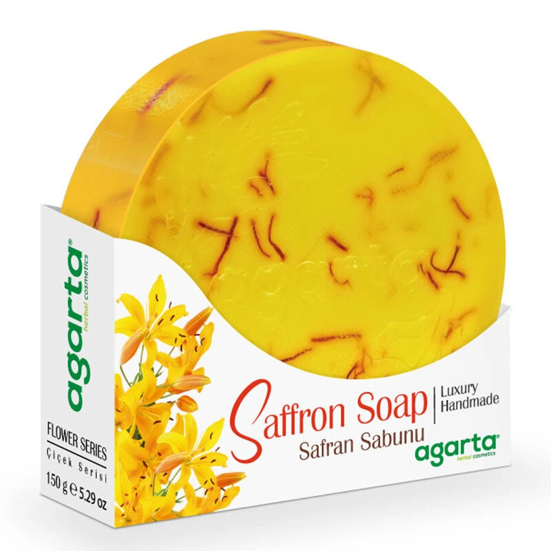 Agarta Çiçek ve Meyve Bahçesi Sabunu 150 Gr Safran - 1
