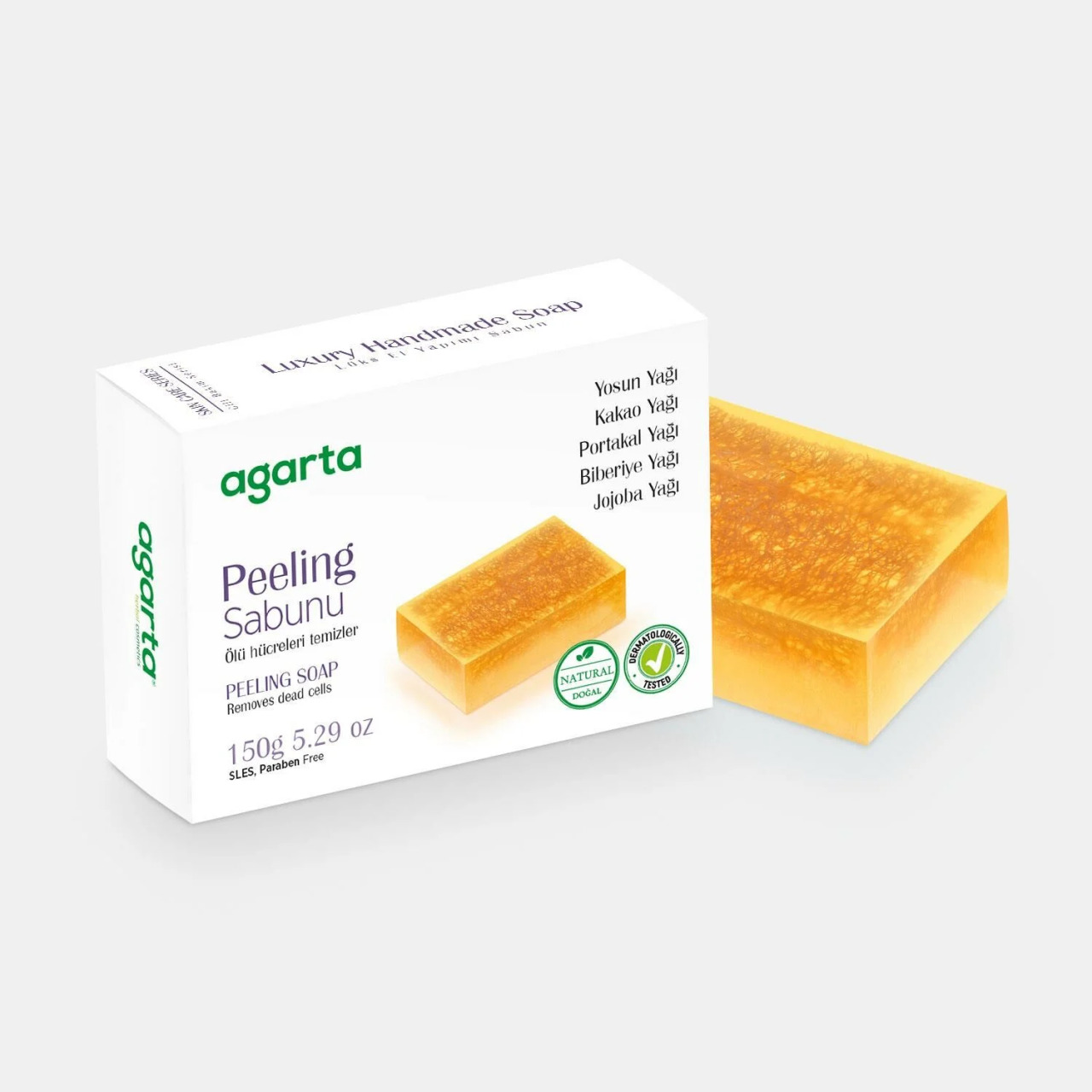 Agarta Cilt Bakım Sabunu 150 Gr Peeling - 1