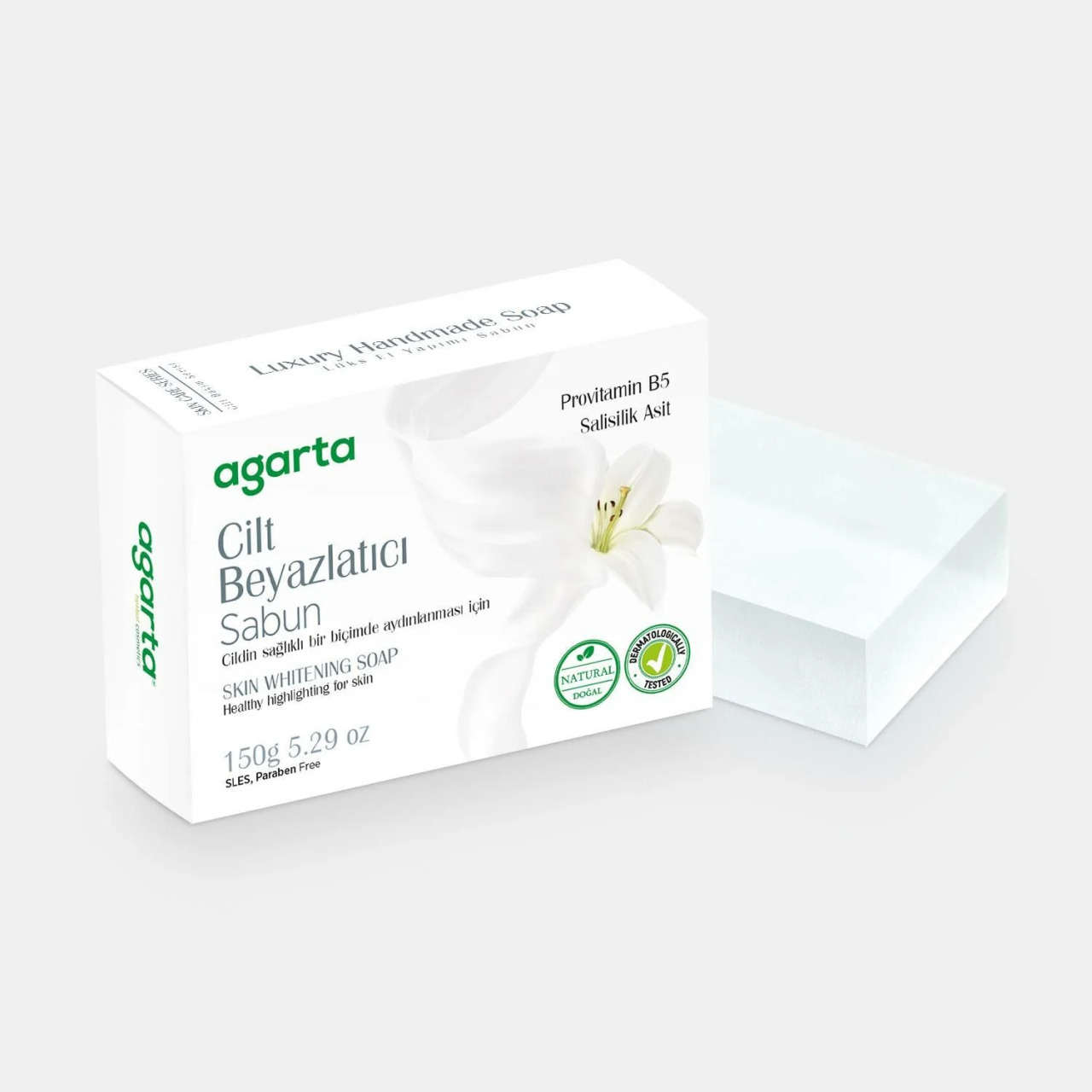 Agarta Cilt Beyazlatıcı Sabun 150 Gr - 1