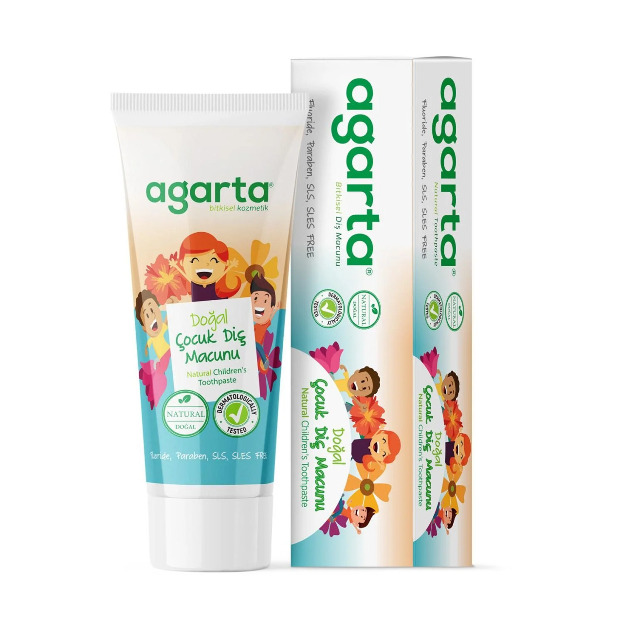 Agarta Doğal Çocuk Diş Macunu 75 ml - 1