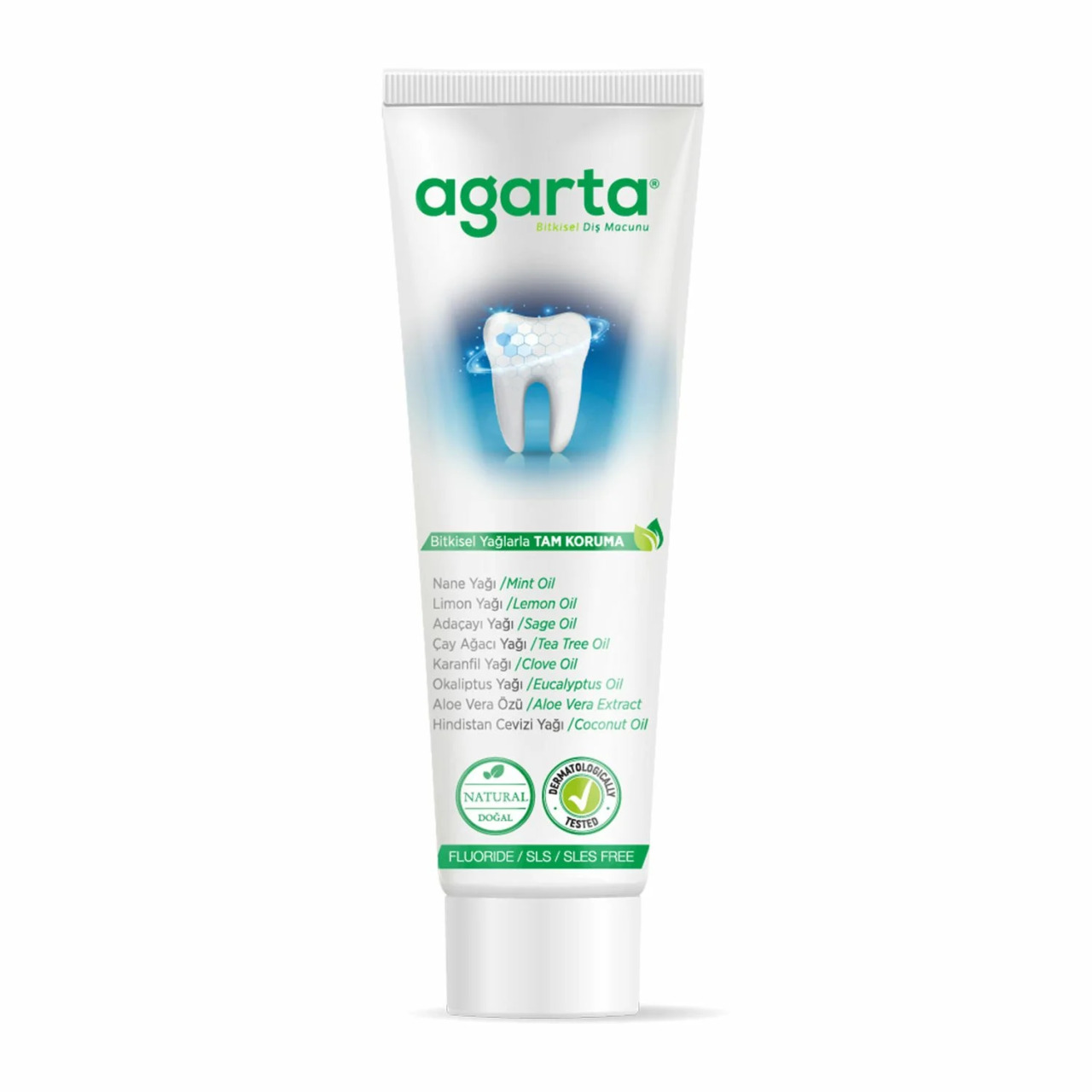Agarta Doğal Diş Macunu 100 ml Bitki Özlü - 2