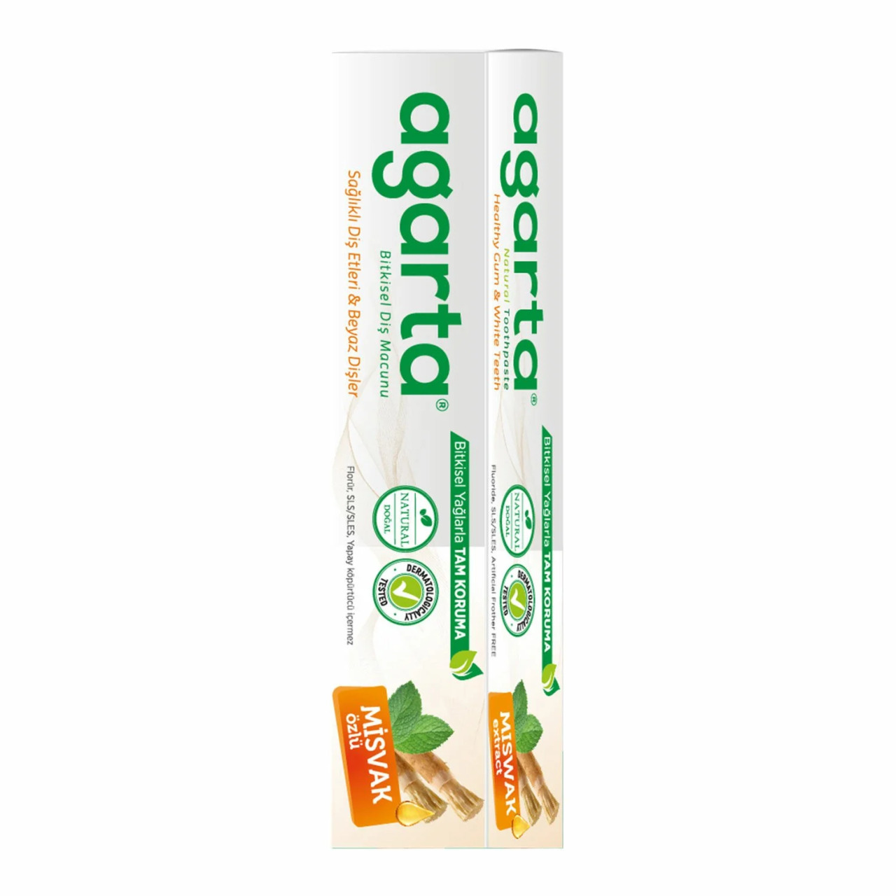 Agarta Doğal Diş Macunu 100 ml Misvak Özlü - 3