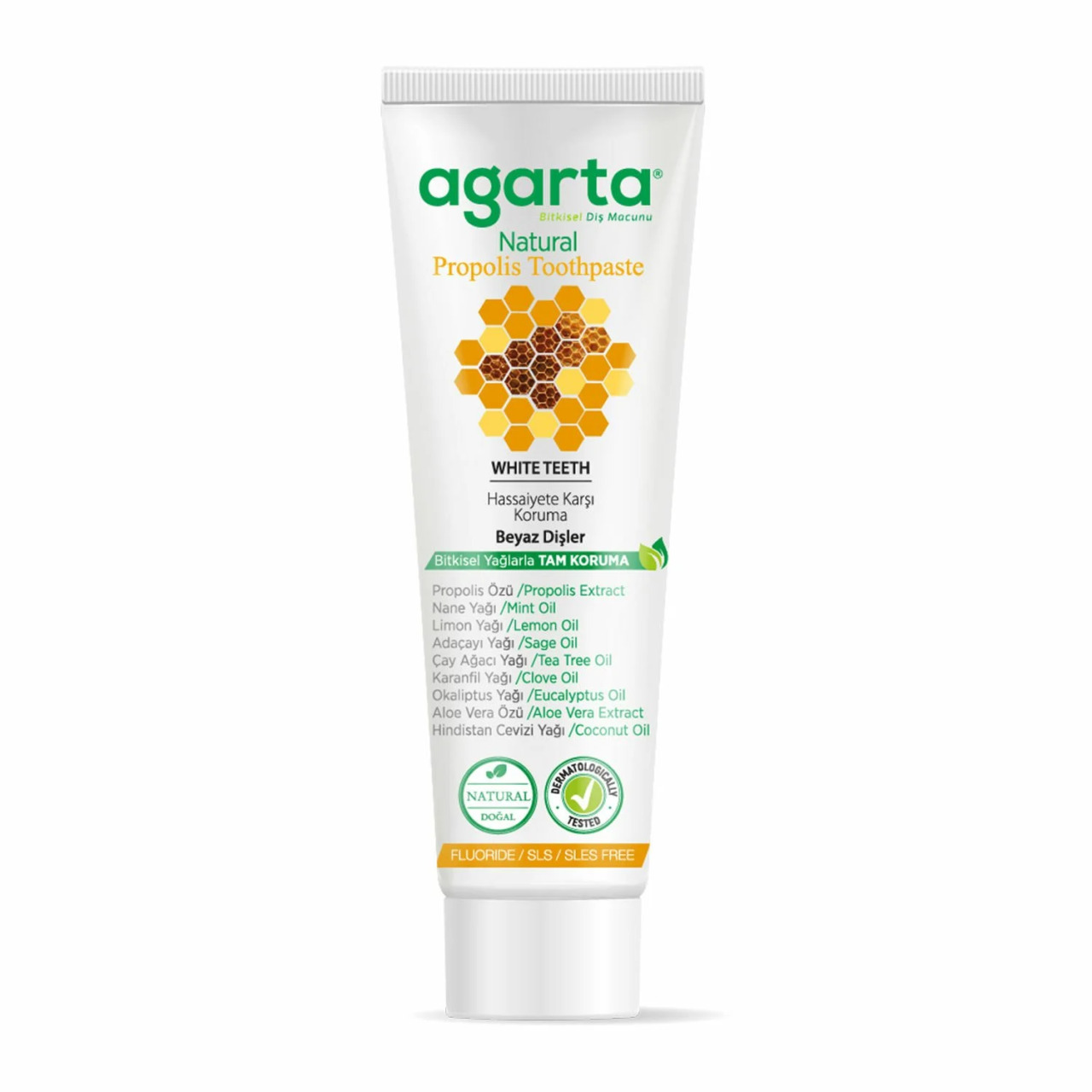 Agarta Doğal Diş Macunu 100 ml Propolis - 2