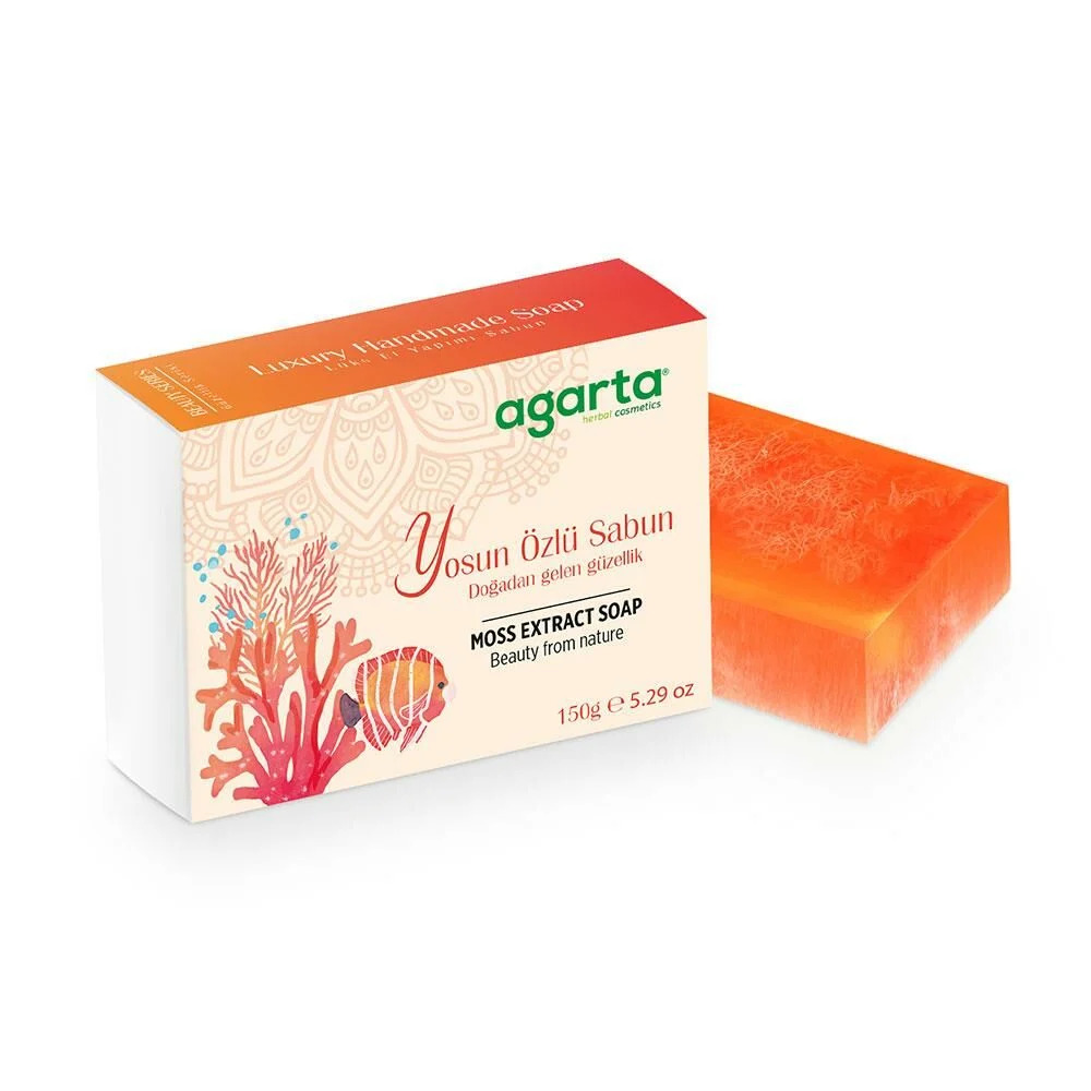 Agarta El Yapımı Güzellik Sabunu 150 Gr Yosun Özlü - 1