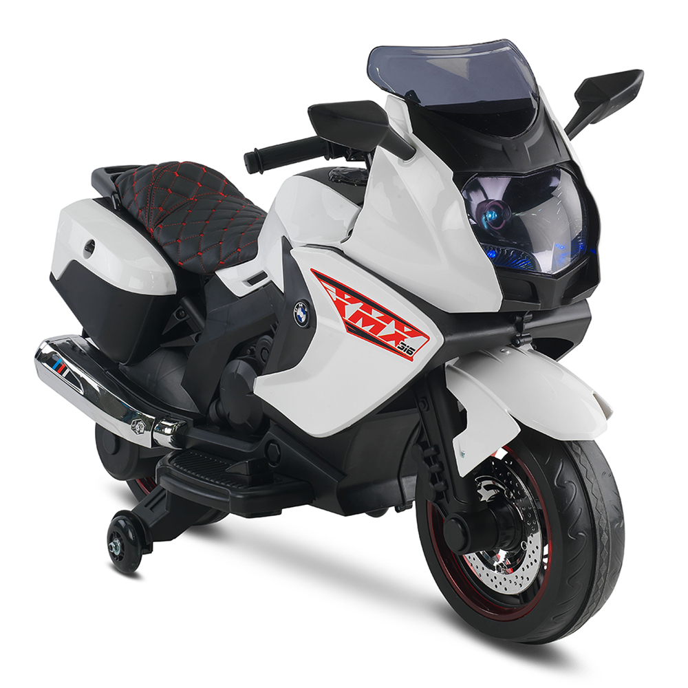 Babyhope 438A XMX-316 Ledli Akülü Motor 12 Volt Beyaz - 1