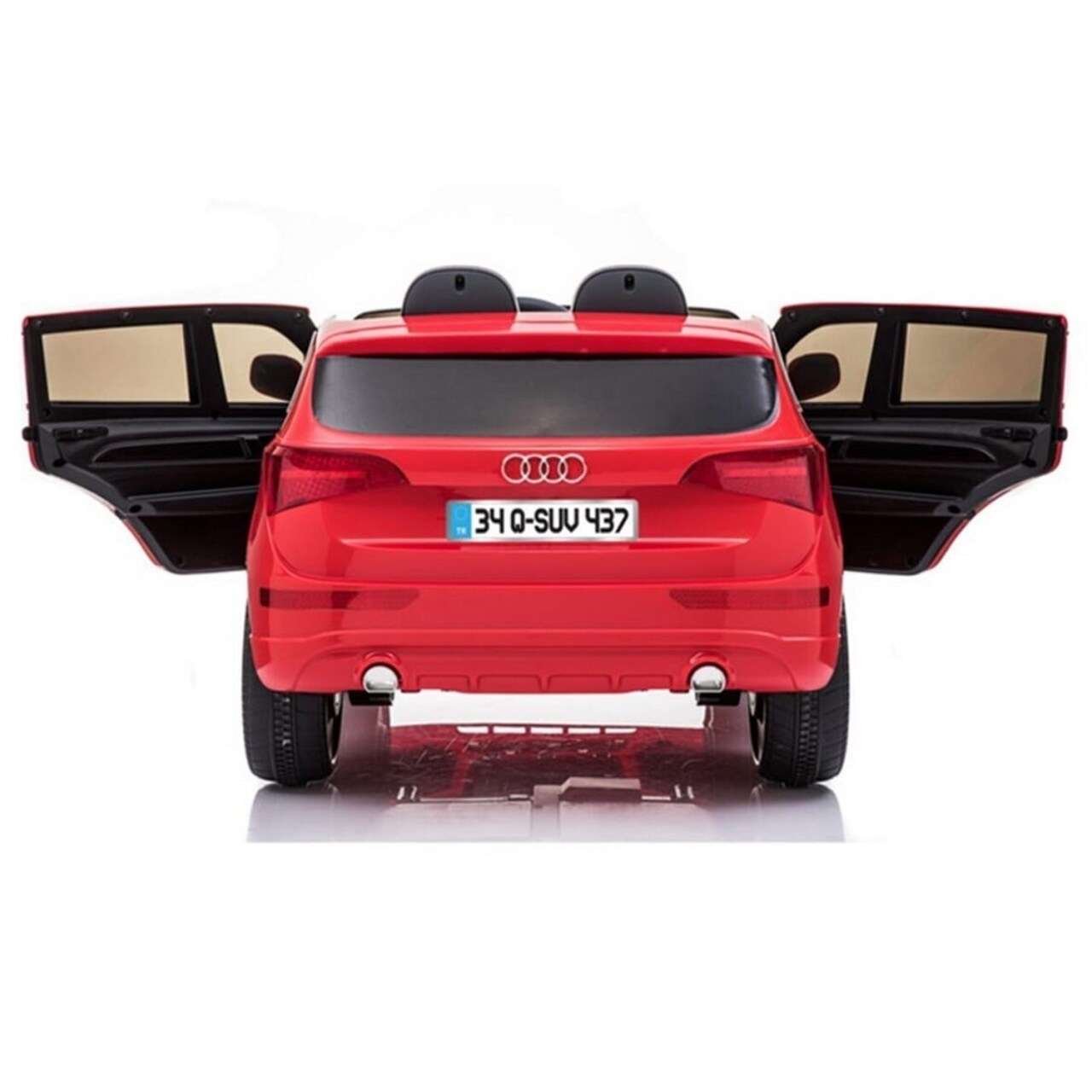 Babyhope Q-Suv Akülü Araba 12 Volt 437 Kırmızı - 3