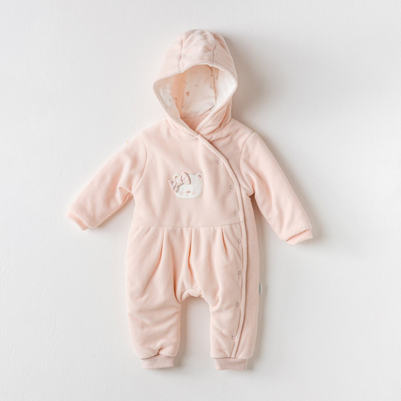 Andywawa AC24130 Ballerina Kadife Bebe Kozmonot Pink - 1