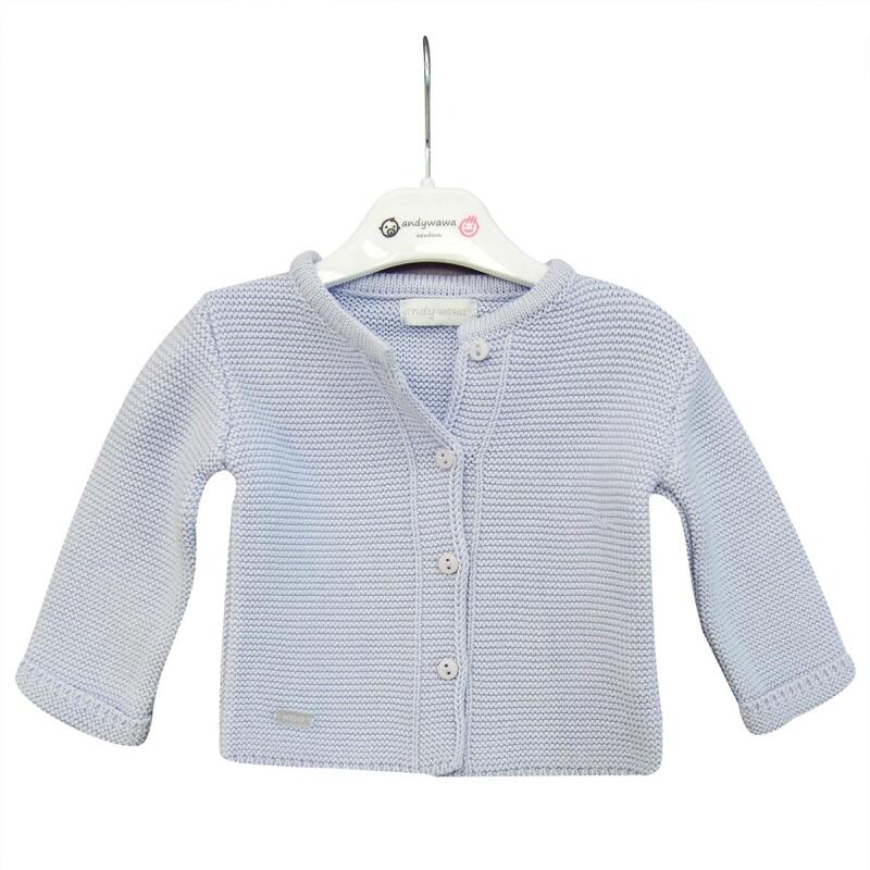 Andywawa AC24333 Basic Bebe Ceket Blue - 1