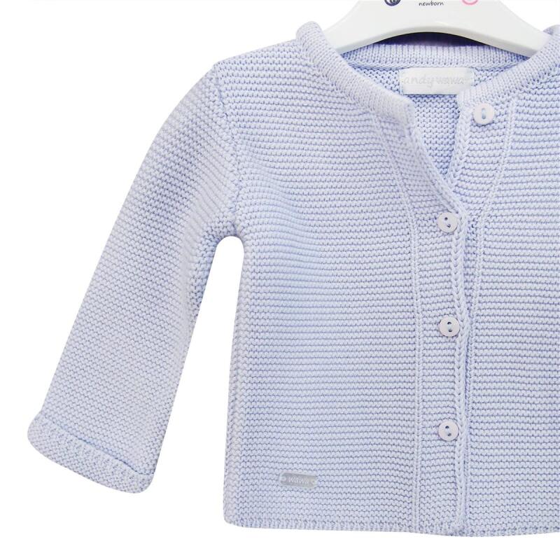 Andywawa AC24333 Basic Bebe Ceket Blue - 3