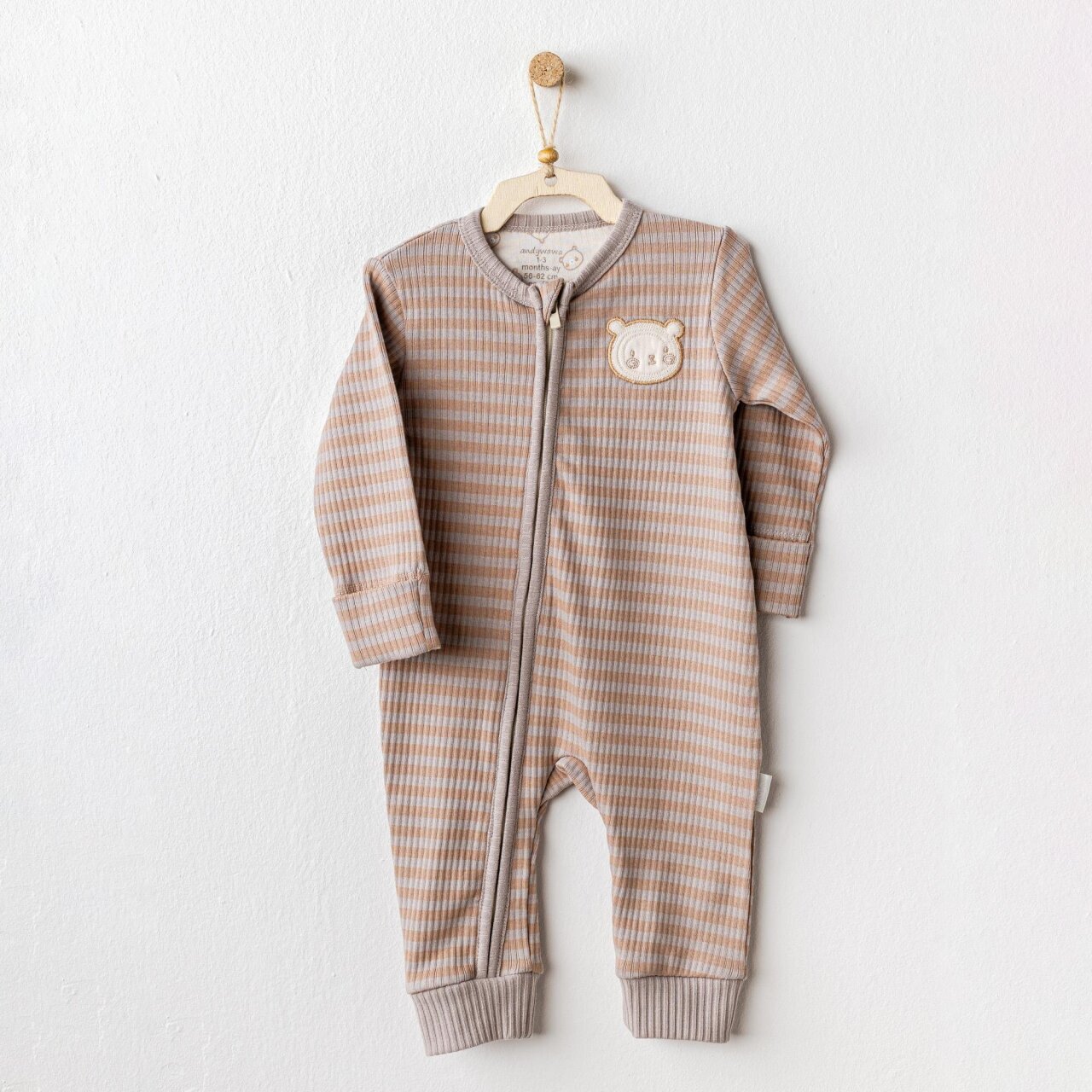 Andywawa AC25184 Bear Time Bebek Tulum Beige - 1