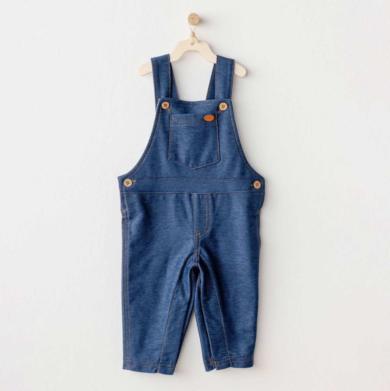 Andywawa AC25934 Casual Bebek Salopet İndigo - 1