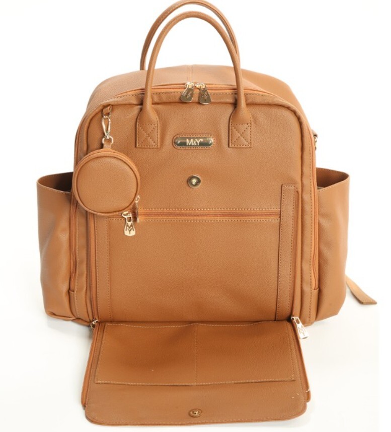 M&Y Maia Anne Bebek Bakım Sırt Çantası 7310 Taba - 1