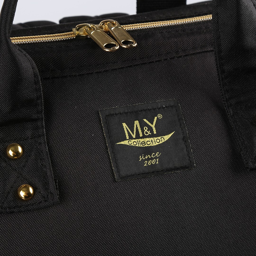 M&Y Go Anne Bebek Bakım Sırt Çantası 6610 Siyah - 3