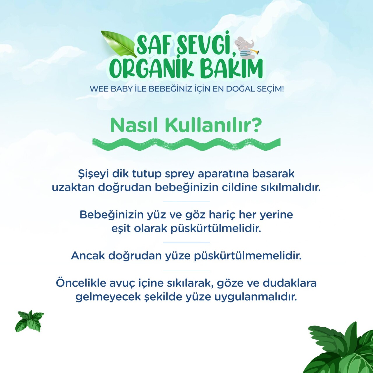 Wee Baby Koruyucu Bebek Spreyi 100 ml - 5
