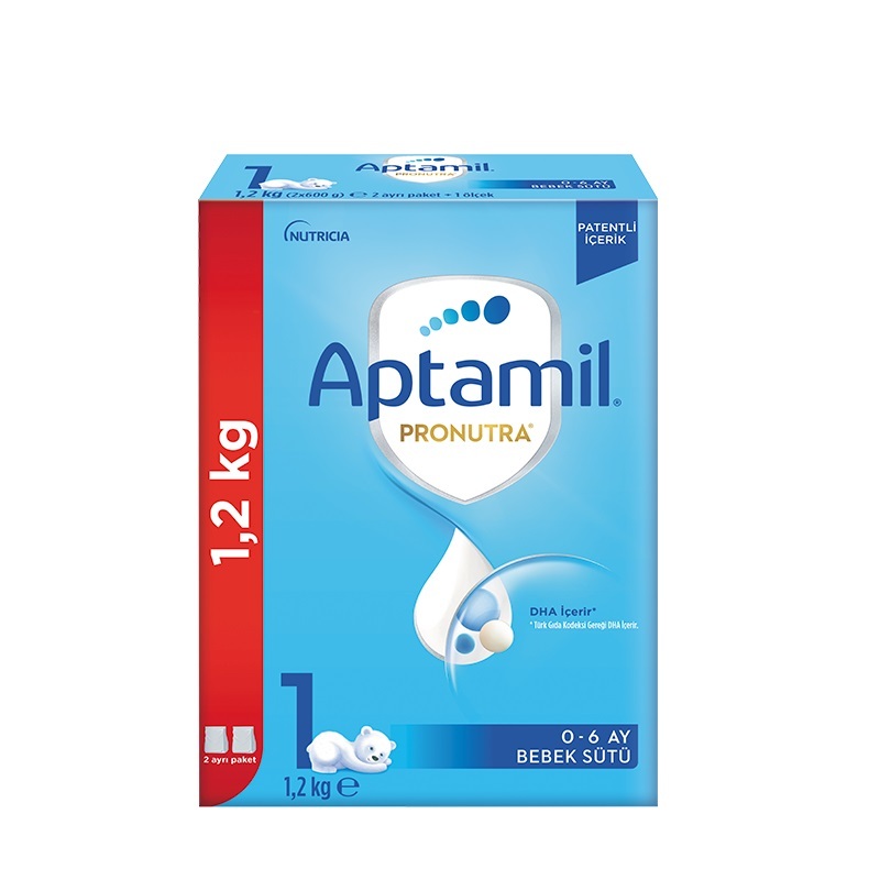 Aptamil Bebek Sütü Maması No1 0-6 Ay 1200 Gr - 1