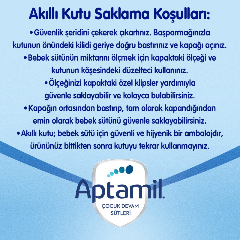 Aptamil Bebek Sütü Maması No1 0-6 Ay 350 Gr - 7