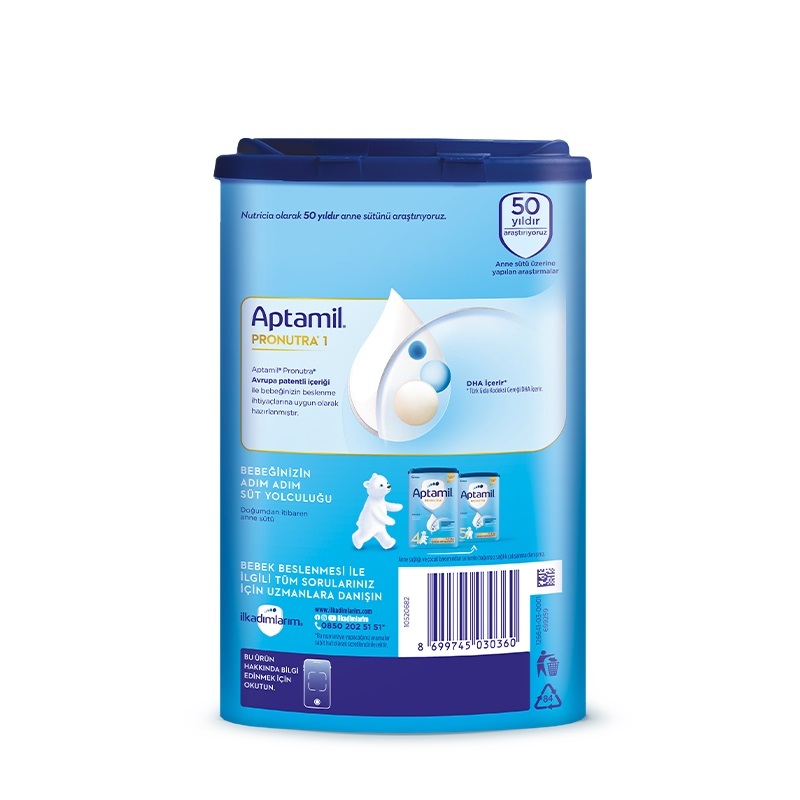 Aptamil Bebek Sütü Maması No1 0-6 Ay 800 Gr - 2