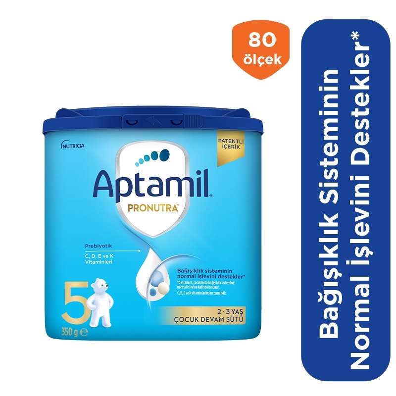 Aptamil Çocuk Devam Sütü Maması No5 2 Yaş+ 350 Gr - 1