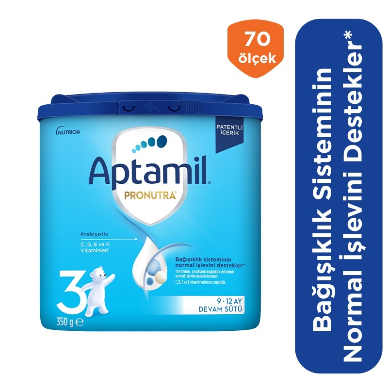 Aptamil Devam Sütü Maması No3 9-12 Ay 350 Gr - 1