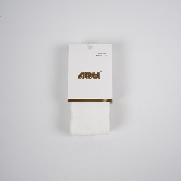 Artı Alona Düz Külotlu Çorap 300183 Krem - Artı