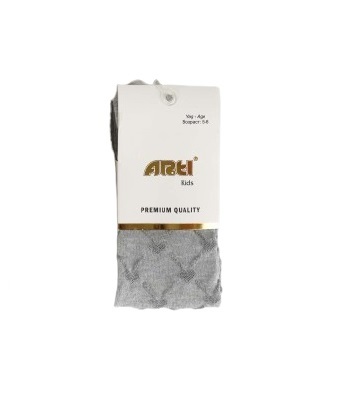Artı Kalp Kabartmalı Kız Külotlu Çorap 340023 Asorti - 2