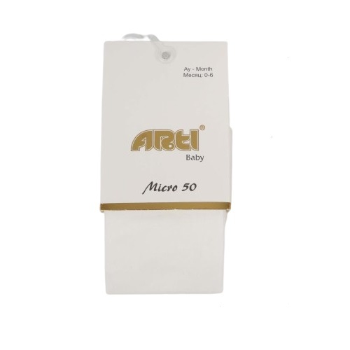 Artı Micro Külotlu Muz Çorap 300178 Beyaz - 1