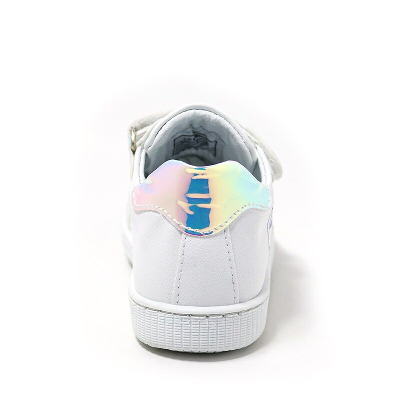 حذاء رياضي أرتيكو ميكلو أبيض بشريط فيلكرو للبنات - 5