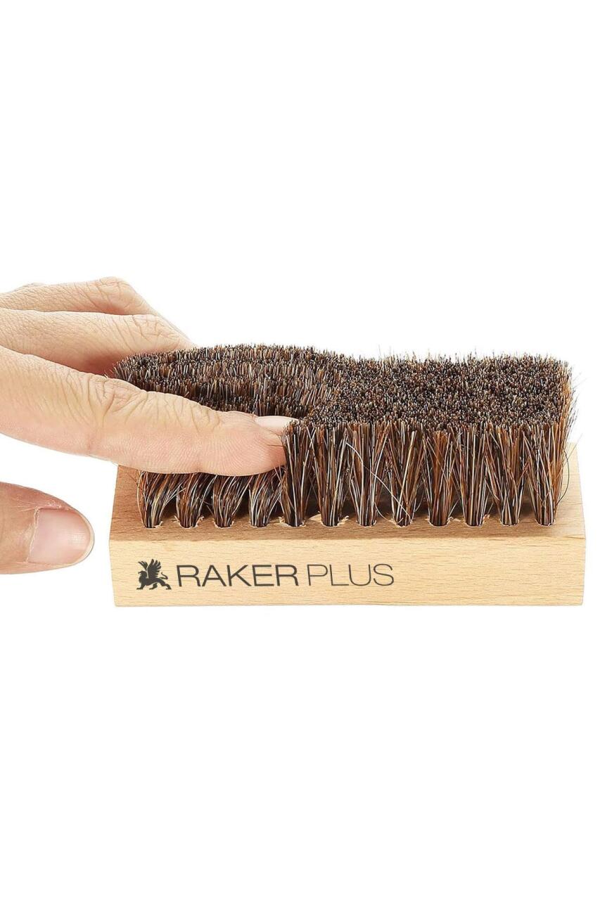 Rakerplus Ahşap Saplı Ayakkabı Temizleme ve Parlatma Fırçası - 3