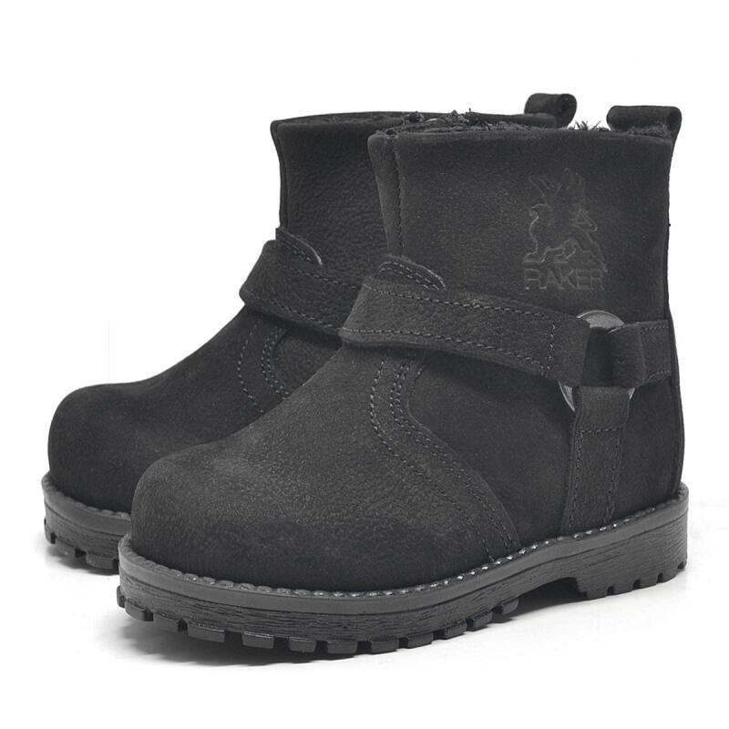 Rakerplus Chiron Hakiki Deri Fermuarlı Kışlık Bebek Bot - 4