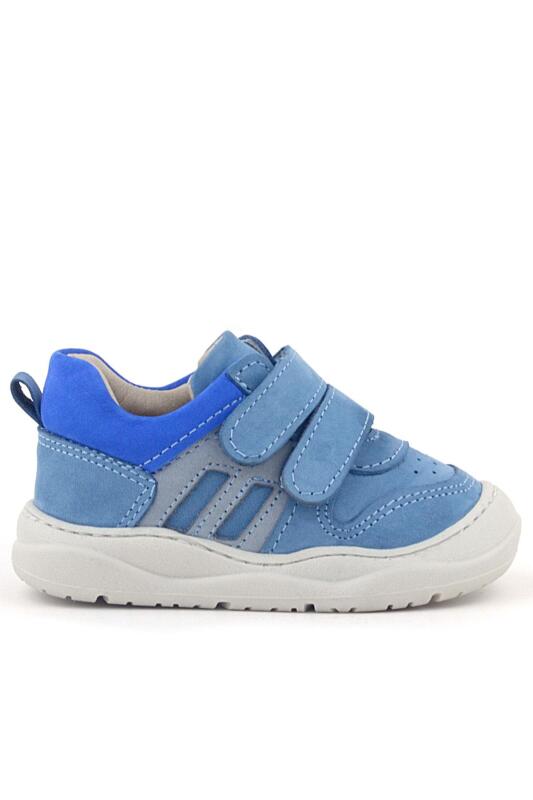 Rakerplus Schaggy Genuine Leather Blue Baby Sneakers - Rakerplus