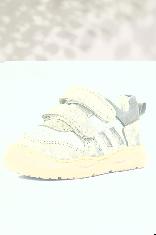 Rakerplus Schaggy Genuine Leather Sand Grey Baby Sneakers - Rakerplus