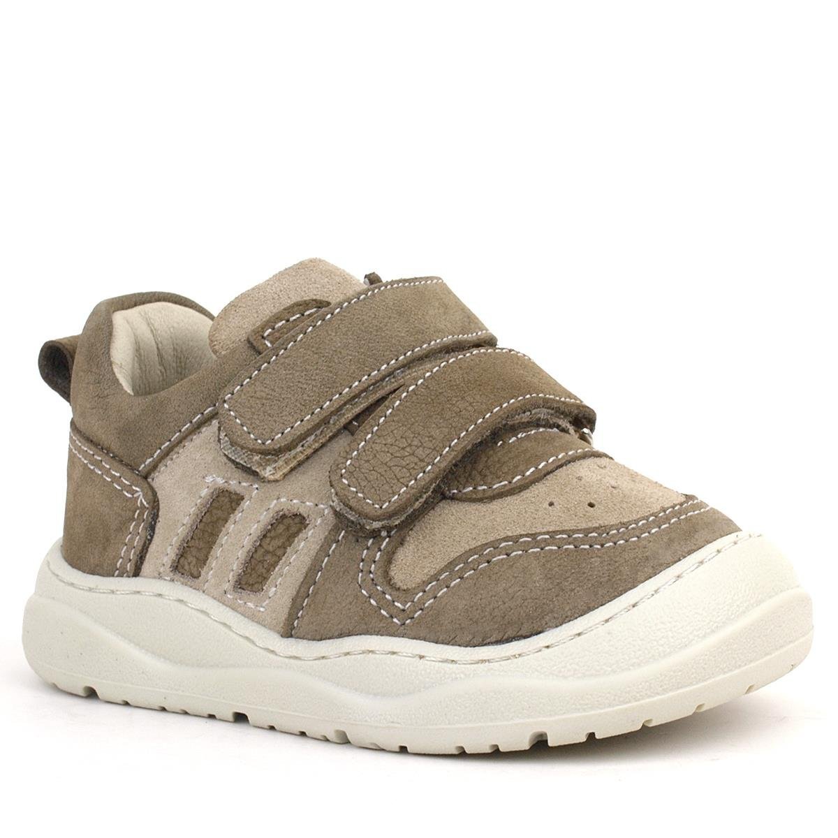 Rakerplus Schaggy Genuine Leather Sand Cream Baby Sneakers - 1