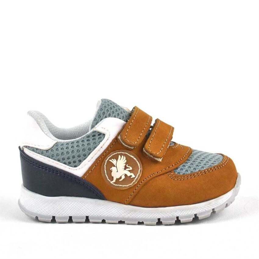 Rakerplus Hakiki Deri Taba Cırtlı Erkek Bebek Spor Ayakkabı - 2