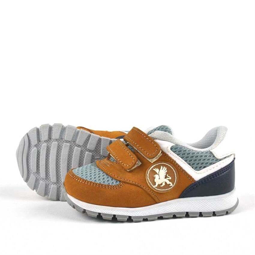 Rakerplus Hakiki Deri Taba Cırtlı Erkek Bebek Spor Ayakkabı - 4