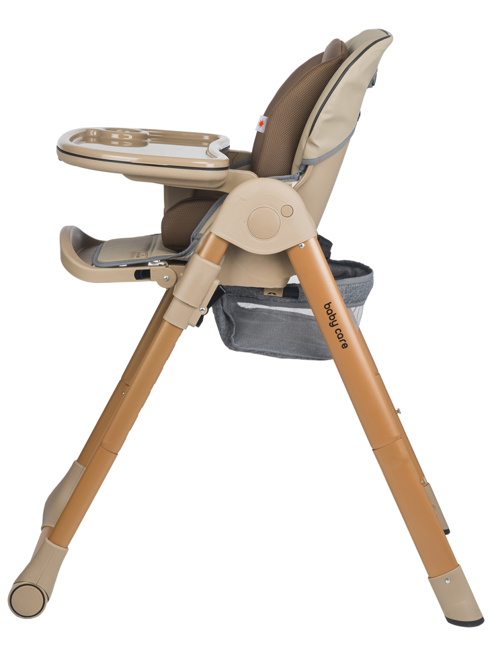 كرسي طعام مرتفع فليكس بلس BC511 من بيبي كير - بني - 4