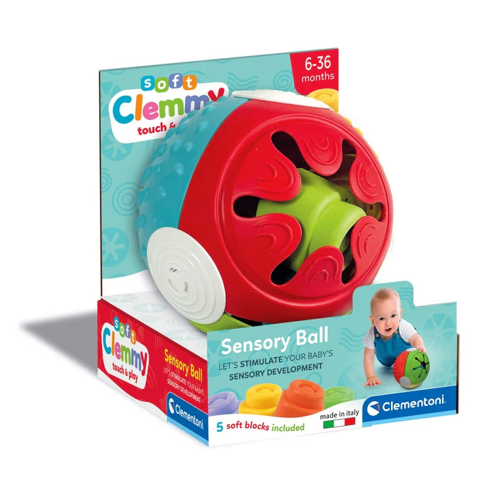Baby Clementoni Yumuşak Blok Duygusal Top 17689 - 1