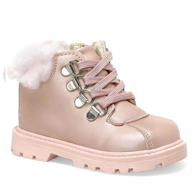 Rakerplus Powder Pink Zippered Baby Girl Boot Shoes - Rakerplus