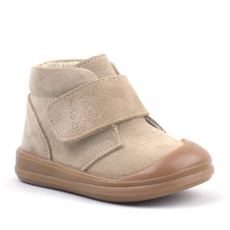 Rakerplus Yoohoo Genuine Leather Mink Velcro Unisex Baby Boots - Rakerplus