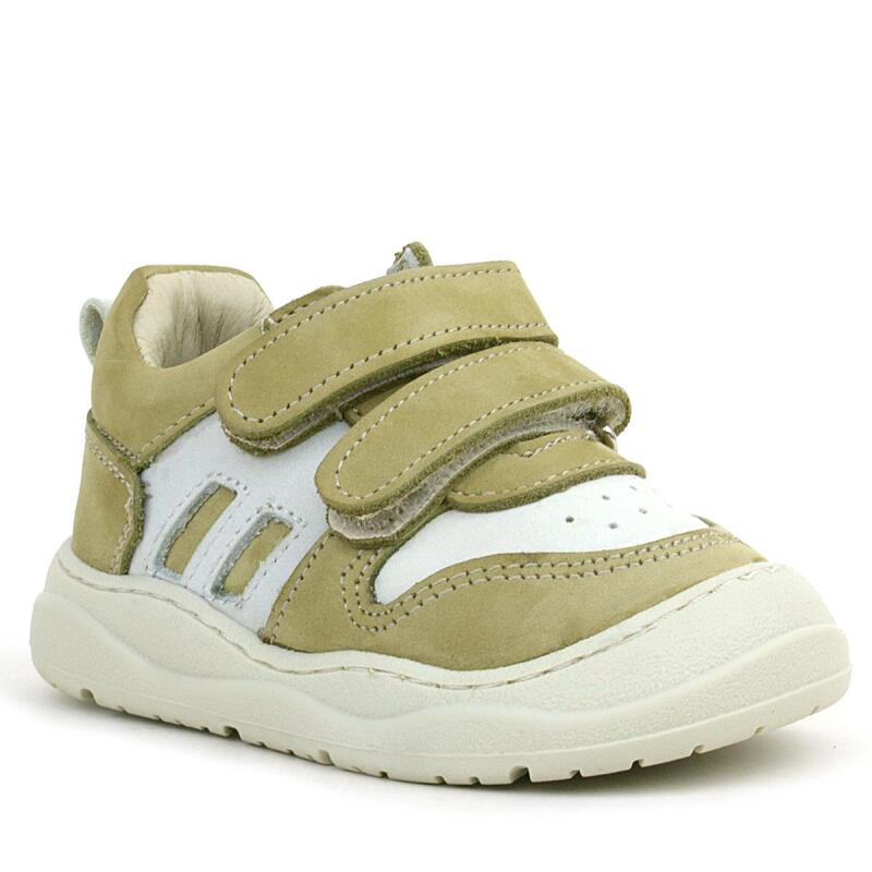Rakerplus Schaggy Genuine Leather Green Baby Sneakers - Rakerplus