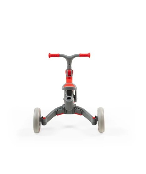دراجة ثلاثية العجلات قابلة للطي من Baby2Go Go Bike باللون الأحمر - 4