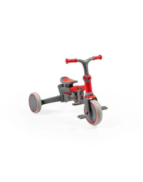 دراجة ثلاثية العجلات قابلة للطي من Baby2Go Go Bike باللون الأحمر - 5