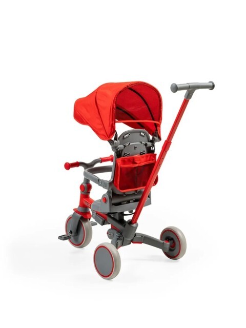 Baby2Go Go Bike Üç Tekerlekli Katlanabilir Bisiklet Kırmızı - 7