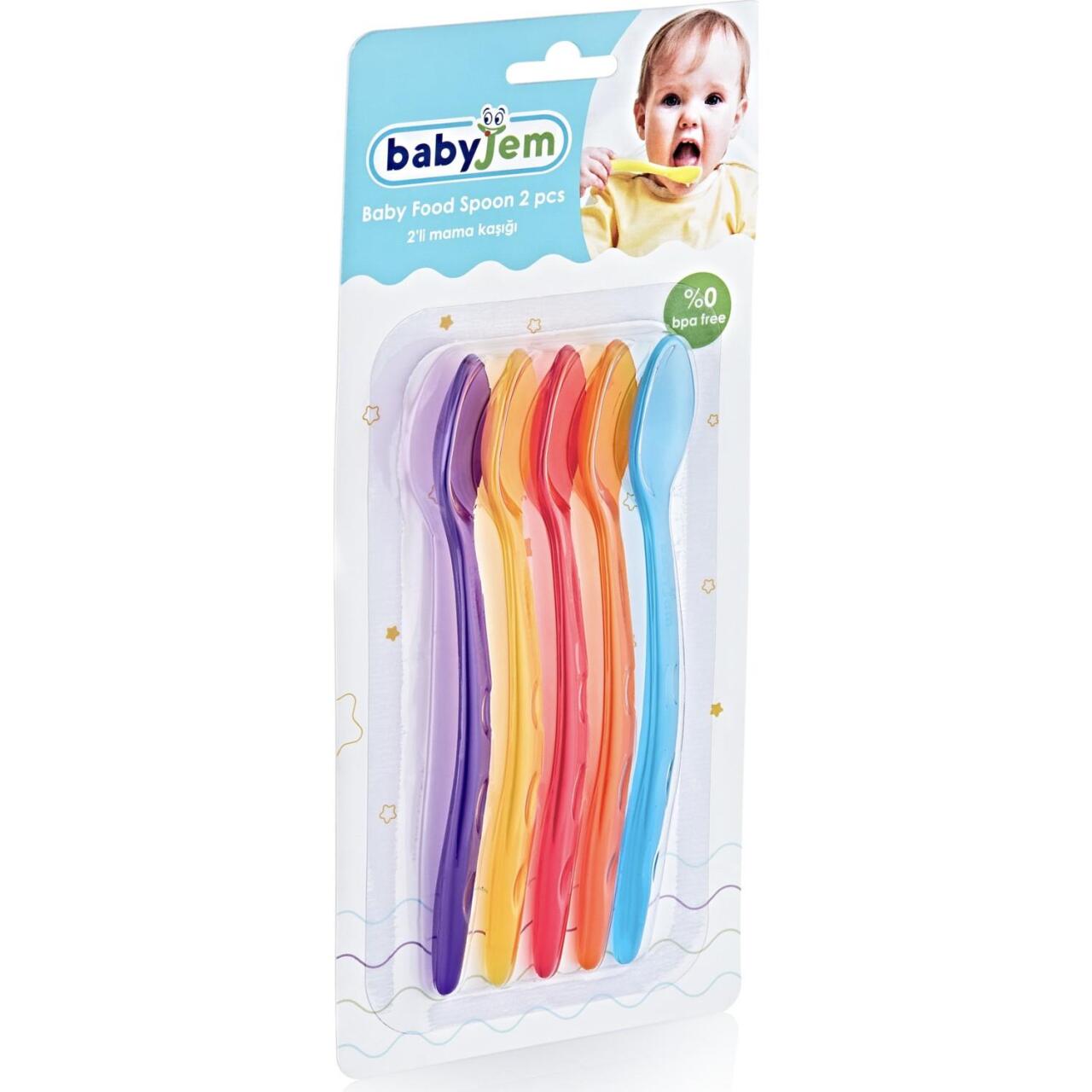 BabyJem 5li Mama Kaşığı 566 - 2