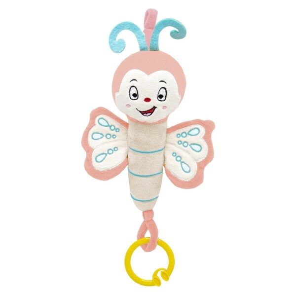 سرير بيبي جيم المهتز 831 وردي غباري - BabyJem