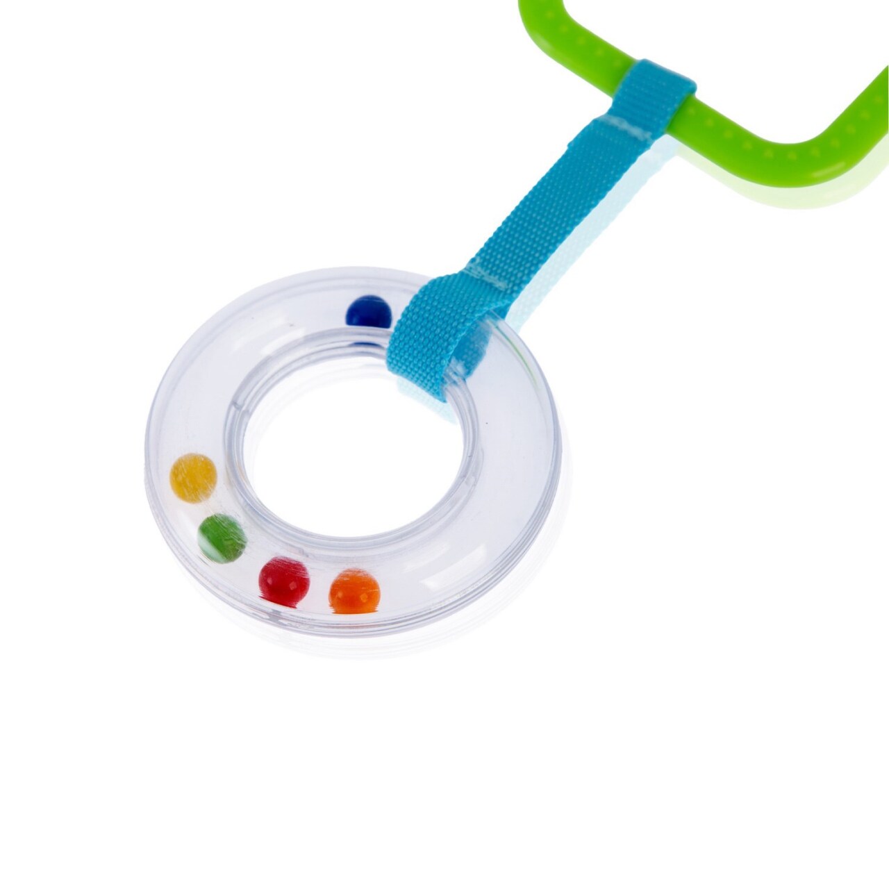 حلقة عربة الأطفال BabyJem Rattle 877 باللون الأخضر - 3