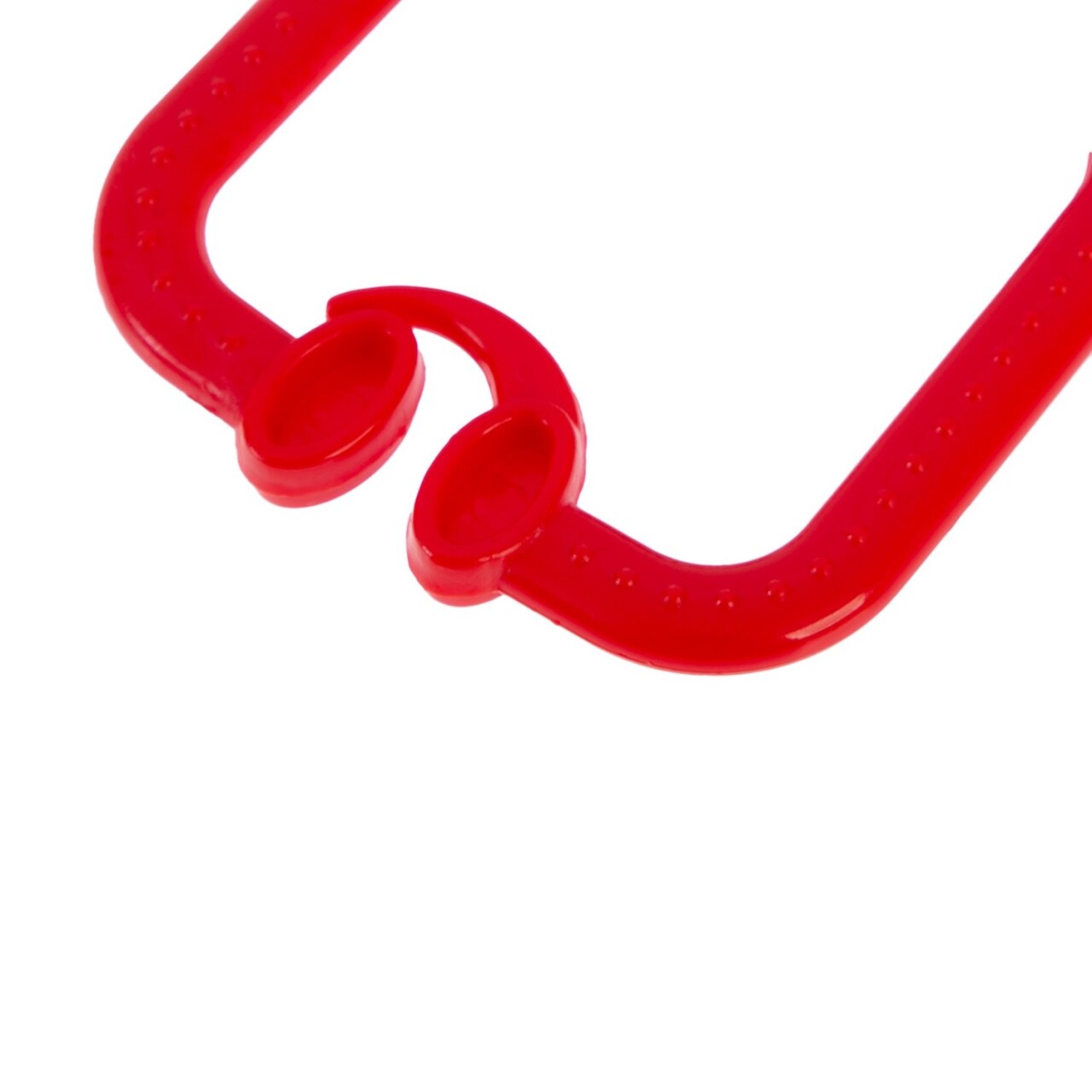 حلقة عربة الأطفال BabyJem Rattle 877 باللون الأحمر - 5