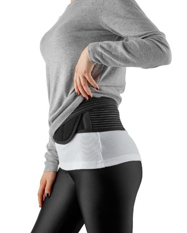 مشد بيبي جيم ما بعد الولادة بسلك داخلي 579 أسود - 1