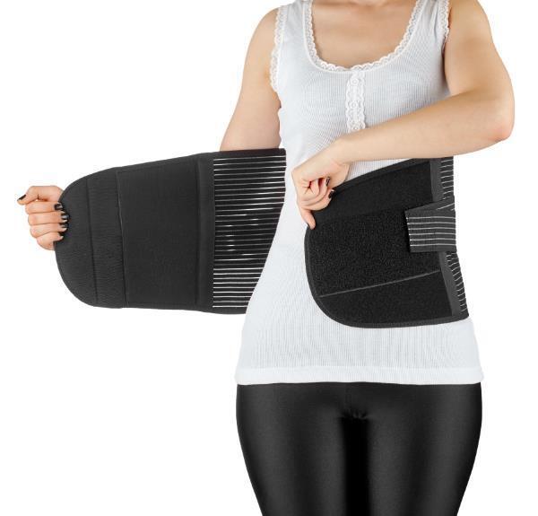 مشد بيبي جيم ما بعد الولادة بسلك داخلي 579 أسود - 4