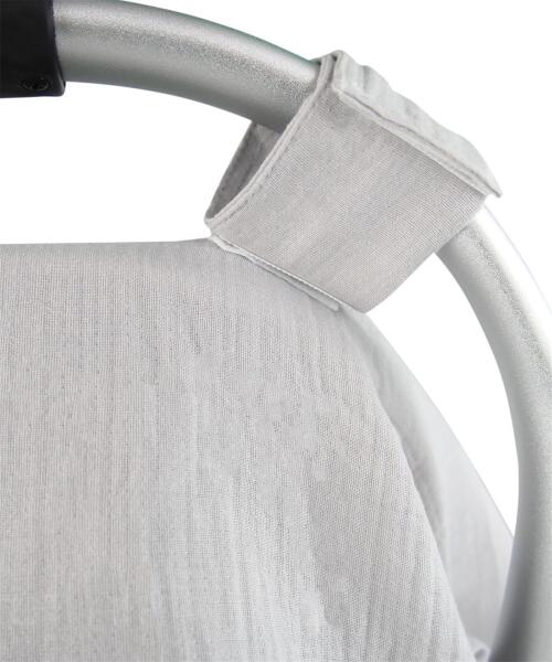 غطاء حامل الأطفال بيبي جيم بلَش 809 رمادي - 2